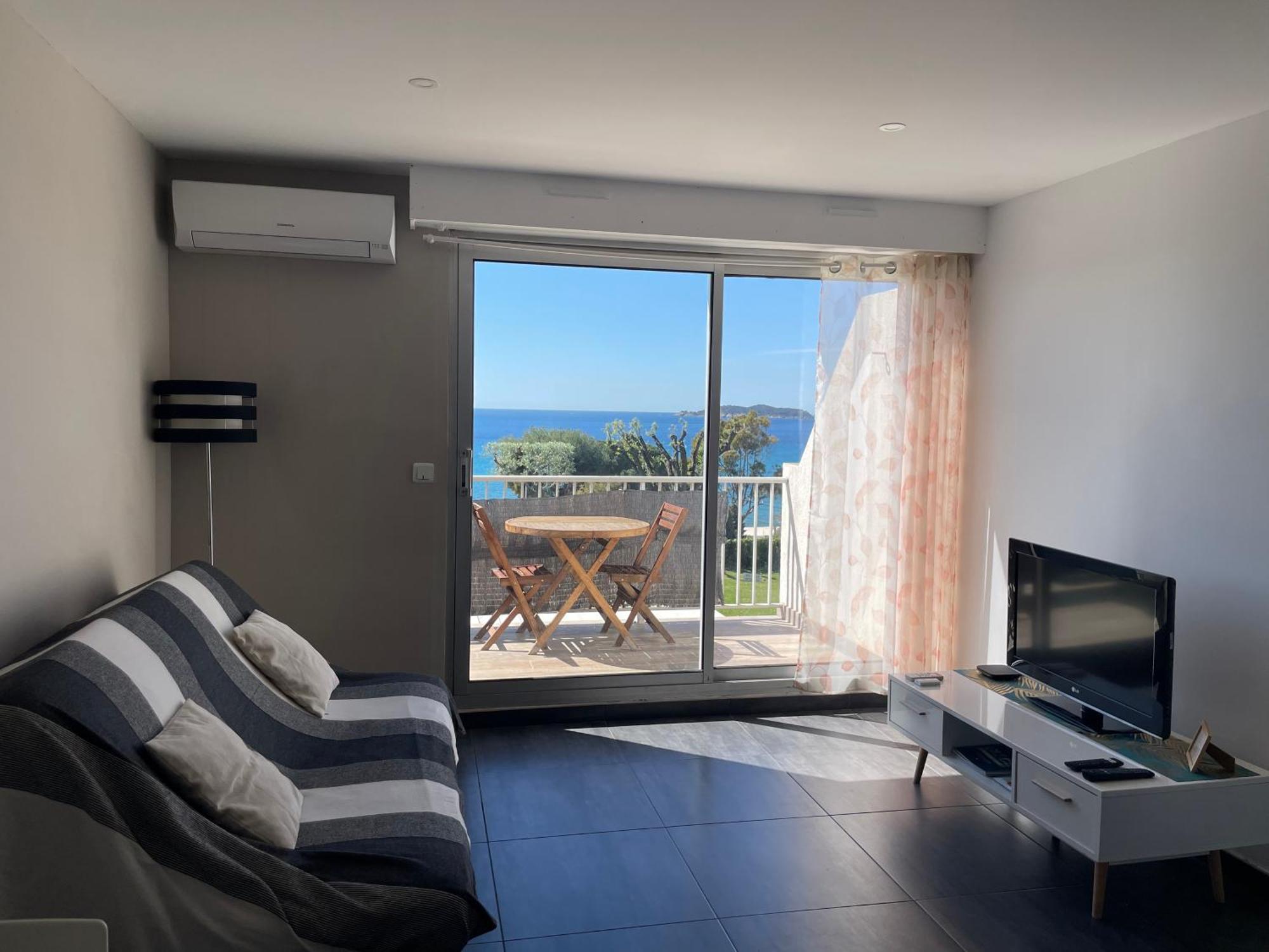 Studio Vue Mer Terrasse Ла Сиота Екстериор снимка