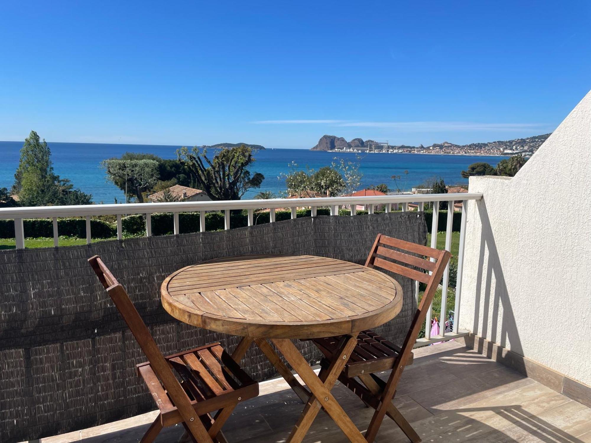 Studio Vue Mer Terrasse Ла Сиота Екстериор снимка
